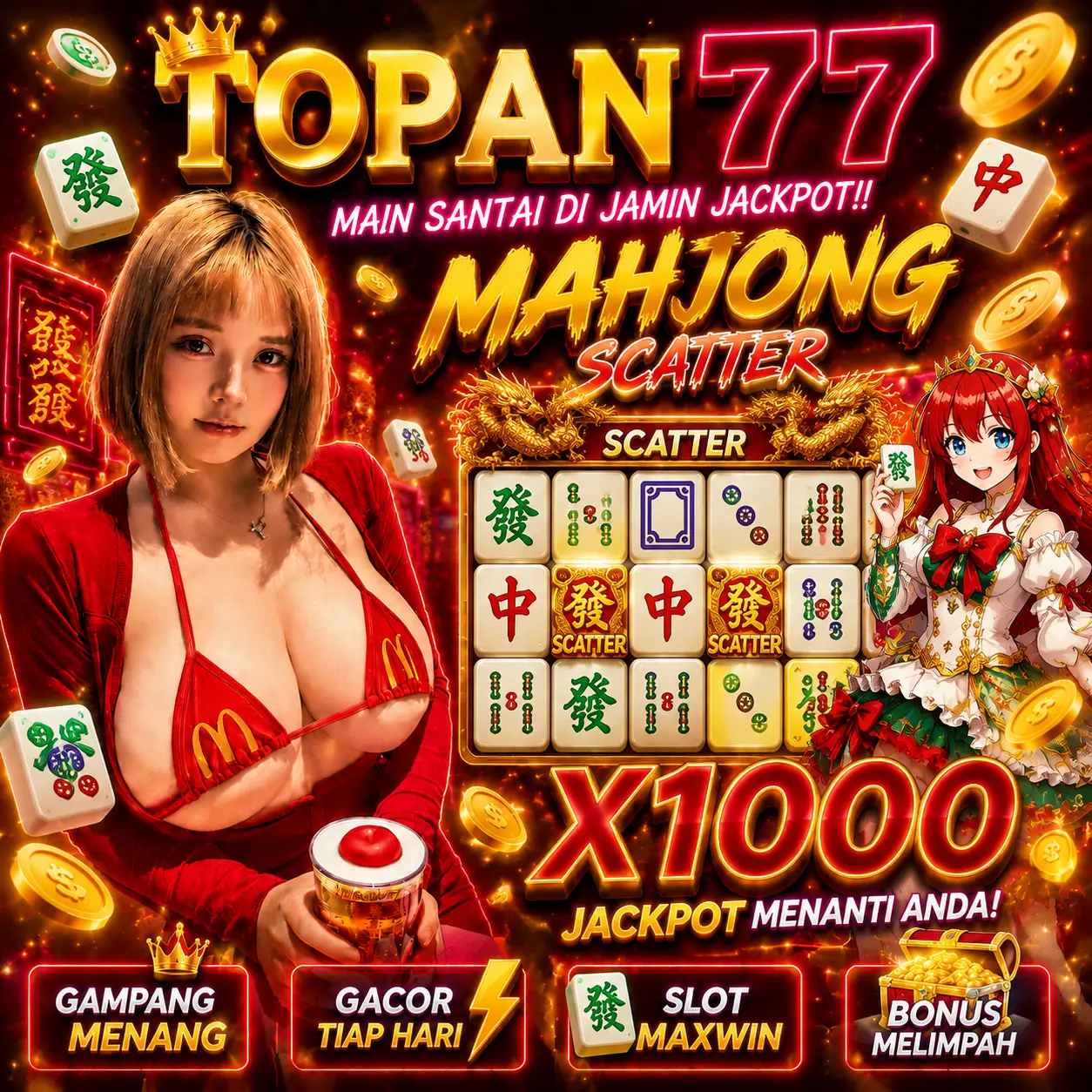 TOPAN77 Link Alternatif Slot Gacor Kali Ini Kasih Maxwin Di Tempat